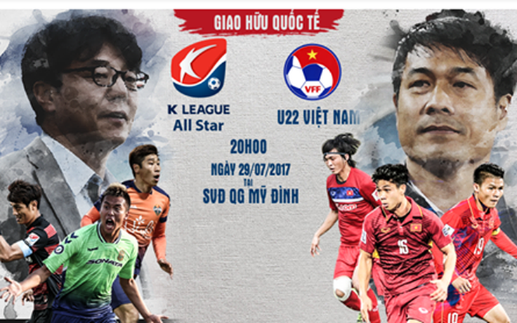 Hàn Quốc đưa các ngôi sao hàng đầu sang đấu U.22 Việt Nam