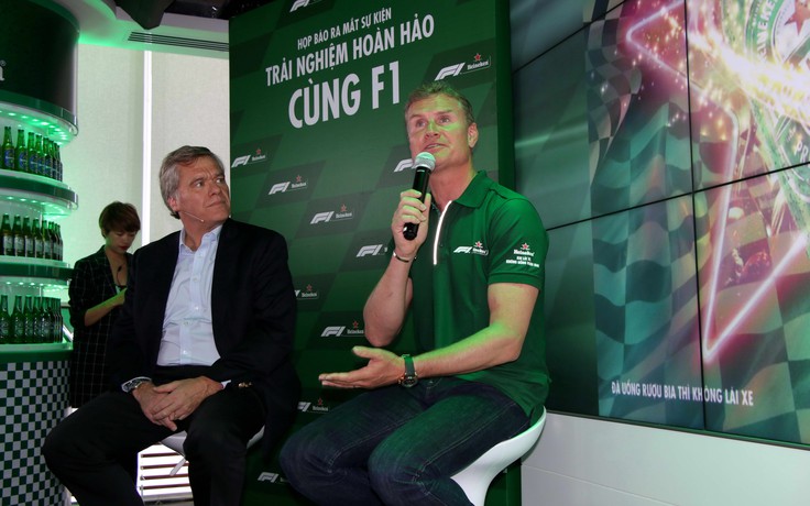 David Coulthard mang sự hào hứng của F1 đến Việt Nam