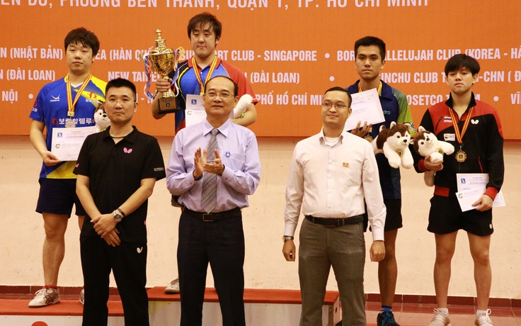 Nguyễn Trung Kiên đoạt HCĐ đơn nam Giải bóng bàn Cây vợt vàng 2018