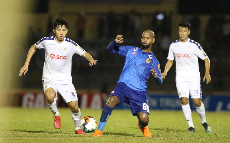 V-League 2019: Quảng Nam bị Hà Nội FC chia điểm tại sân Tam Kỳ