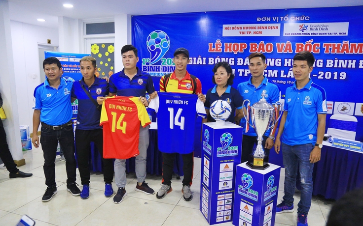 Sôi nổi giải bóng đá đồng hương Bình Định tại TP.HCM