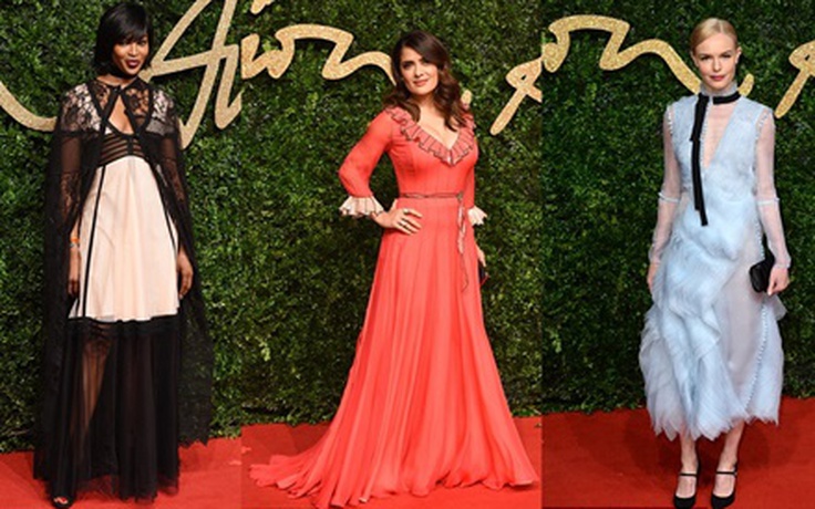 Dàn sao khủng diện trang phục xấu đau đớn tại British Fashion Awards