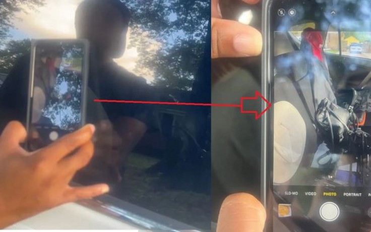 Kẻ gian lợi dụng camera smartphone để trộm đồ