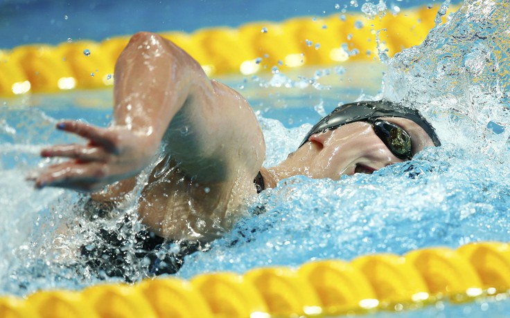 Katie Ledecky 'đại náo' giải bơi vô địch thế giới