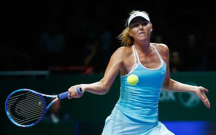 Halep và Sharapova khởi đầu thuận lợi tại WTA Finals Singapore 2015