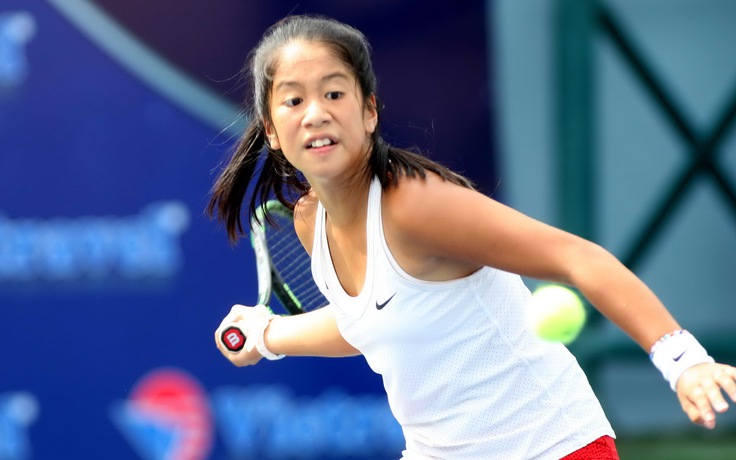 Tay vợt Việt kiều 13 tuổi vào bán kết giải quần vợt các tay vợt xuất sắc