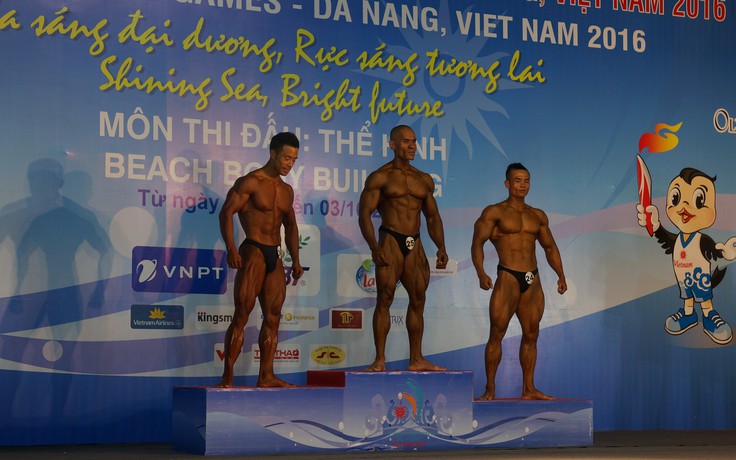 Thể hình Việt Nam gây bất ngờ ở Đại hội thể thao bãi biển châu Á