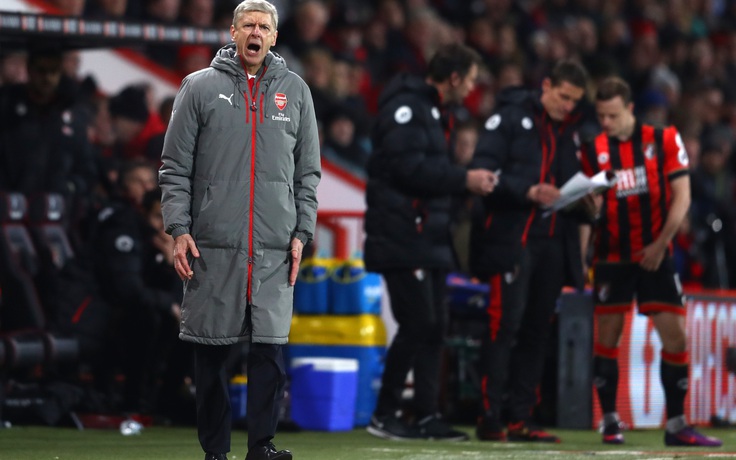 Arsenal bị cầm hòa, Wenger càm ràm lịch thi đấu Premier League