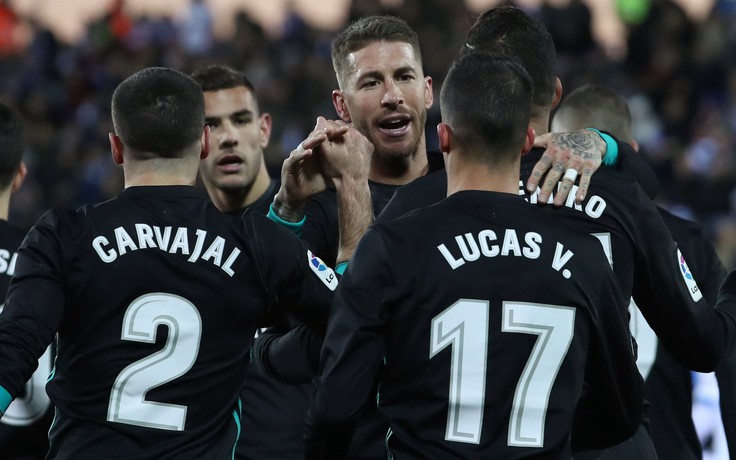 Không cần Ronaldo, Real Madrid vẫn vươn lên vị trí thứ 3 La Liga