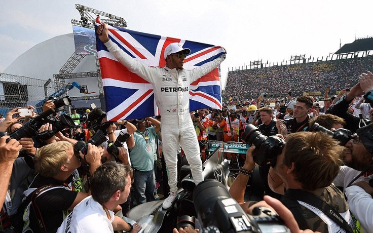 Hamilton lần thứ 4 đoạt chức vô địch F1 thế giới