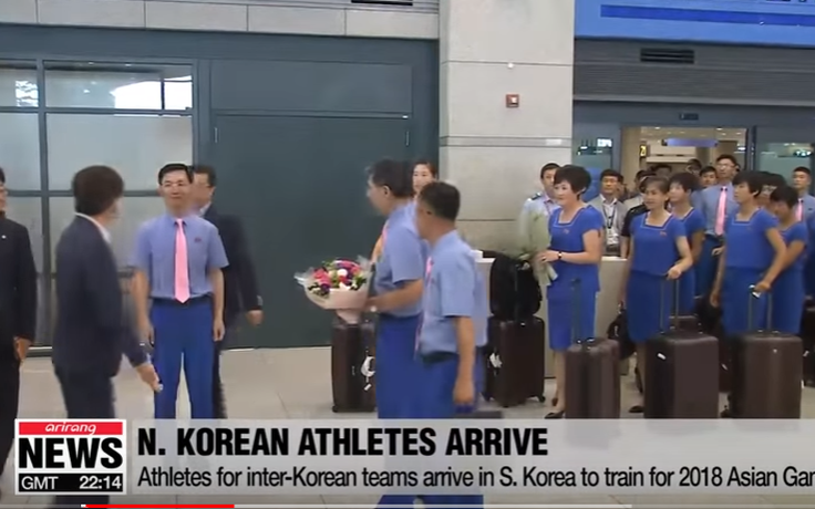 ASIAD 2018: Hành động đẹp của thể thao Hàn Quốc và CHDCND Triều Tiên được lan tỏa