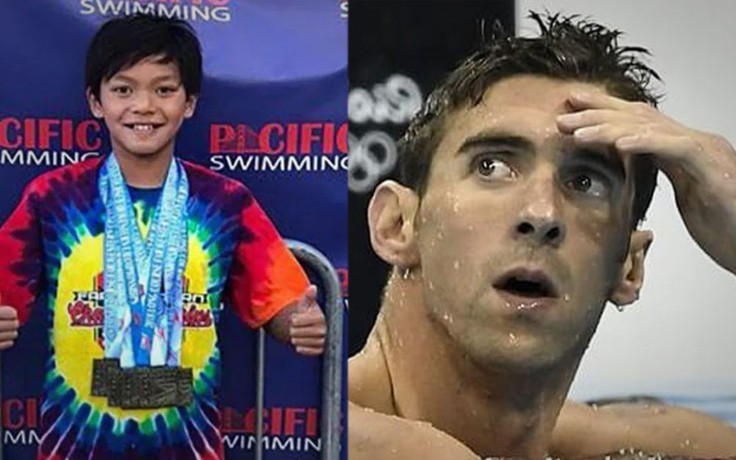 Huyền thoại Michael Phelps chúc mừng kình ngư 10 tuổi phá kỷ lục của mình