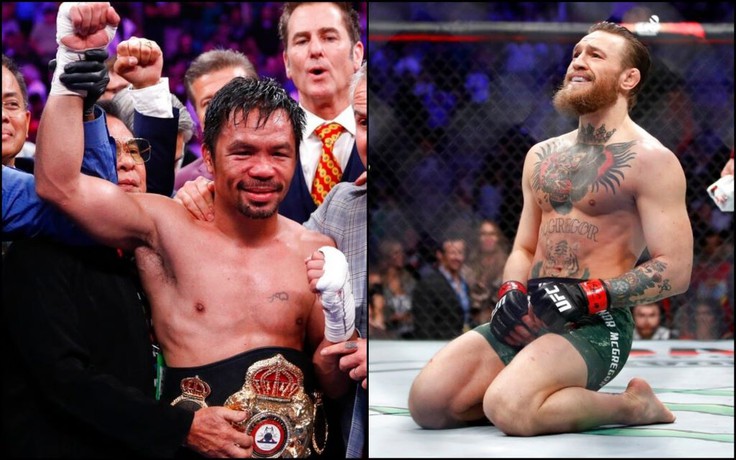 McGregor đồng ý thượng đài ‘trận đấu siêu hạng’ với huyền thoại Pacquiao