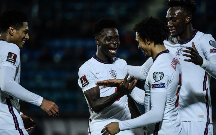 Vòng loại World Cup 2022: Tuyển Anh đoạt vé đến Qatar bằng trận thắng 10-0 lịch sử