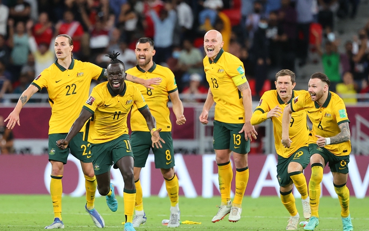 Đánh bại Peru sau loạt luân lưu nghẹt thở, tuyển Úc đoạt vé dự World Cup 2022