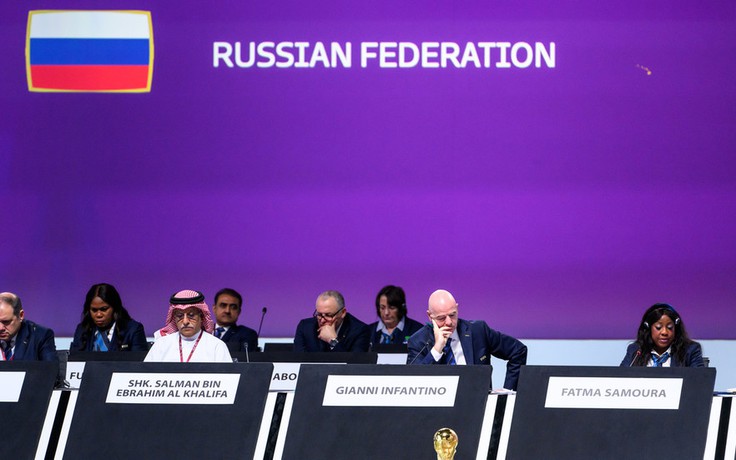 Nga nổi giận đáp trả động thái 'phân biệt đối xử' của FIFA
