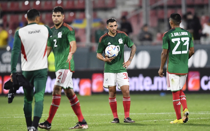 Mexico thua trận làm nóng cuối cùng trước thềm World Cup 2022