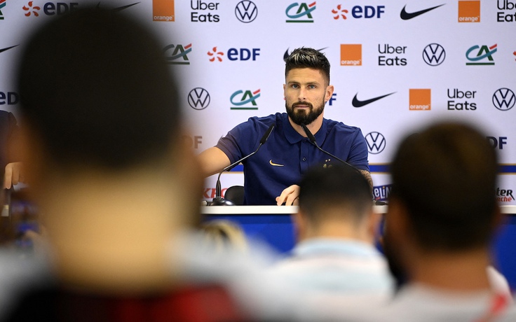 Giroud muốn phá kỷ lục của huyền thoại Thierry Henry ở tuyển Pháp tại World Cup 2022