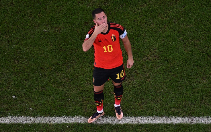 Ngôi sao Eden Hazard chia tay tuyển Bỉ sau cú sốc tại World Cup 2022
