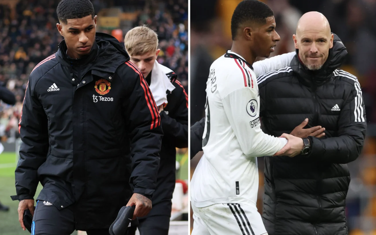 Rashford tiết lộ lý do bị HLV của M.U trừng phạt trong trận thắng Wolves