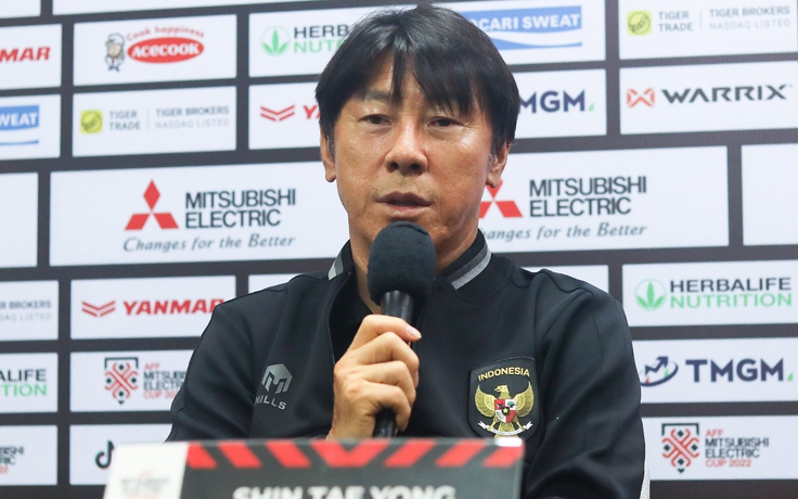 AFF Cup 2022: HLV Shin Tae-yong tung đòn tâm lý trước trận bán kết gặp Việt Nam