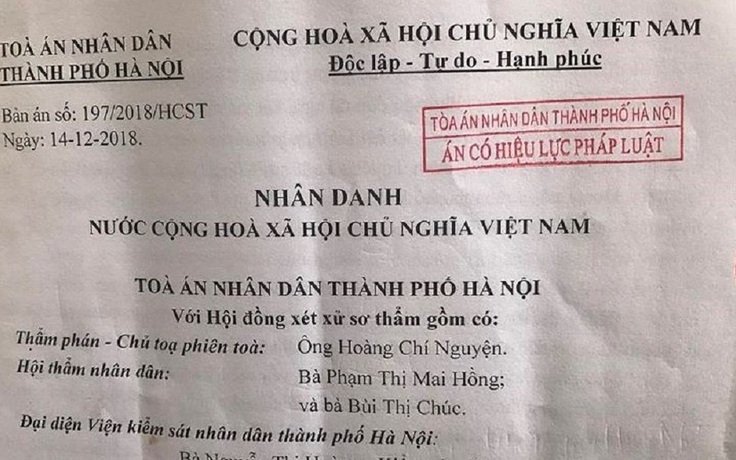 Nguyên Bộ trưởng Phạm Vũ Luận chính thức thua kiện vụ thu hồi bằng tiến sĩ