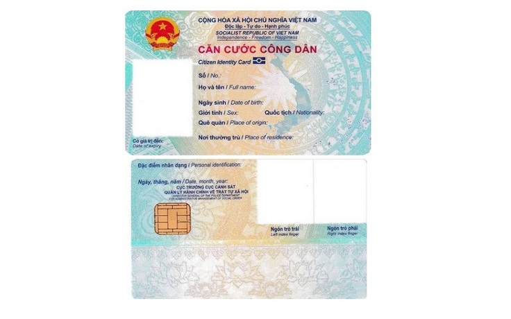 Bộ Công an chính thức công bố mẫu thẻ căn cước công dân gắn chíp