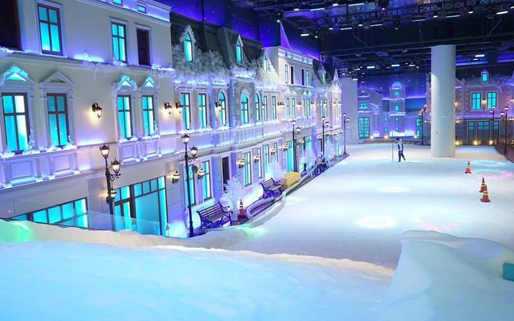 Khánh thành khu vui chơi nhà tuyết lớn nhất Đông Nam Á