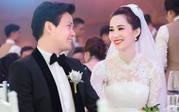 Những khoảnh khắc xúc động trong đám cưới Hoa hậu Đặng Thu Thảo