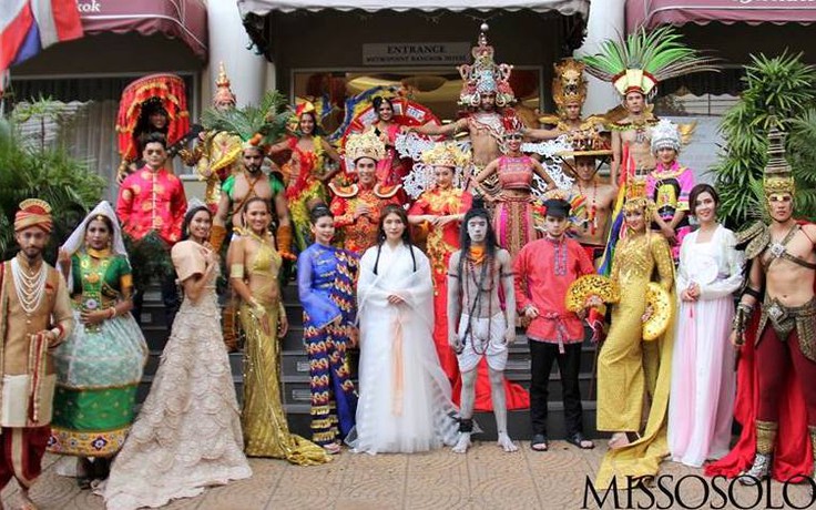 Dân mạng bật cười trước trang phục dân tộc của Mister - Miss Asian International 2018