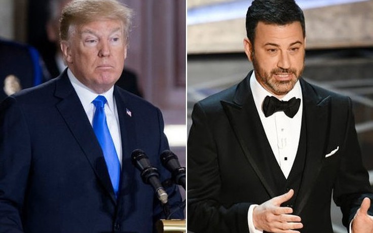 MC Jimmy Kimmel 'phản đòn' lại ông Donald Trump