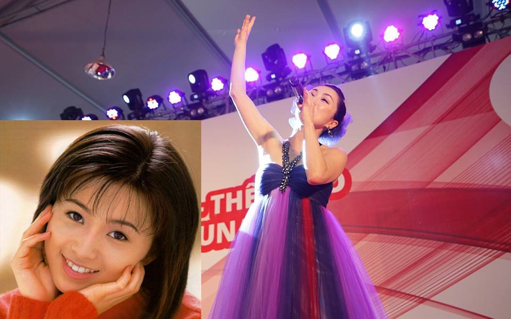 Noriko Sakai đến Việt Nam, fan tiếc nuối hình ảnh 'Ngôi sao may mắn'