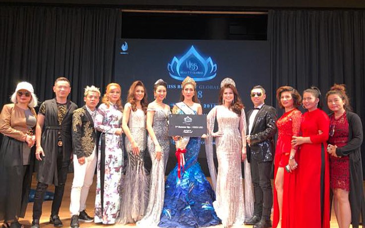 Hoàng Y Nhung đăng quang Hoa hậu Sắc đẹp toàn cầu 2018