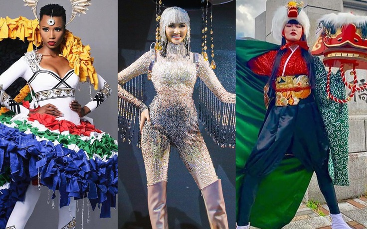 Loạt trang phục dân tộc độc đáo của đối thủ Hoàng Thùy tại 'Miss Universe'
