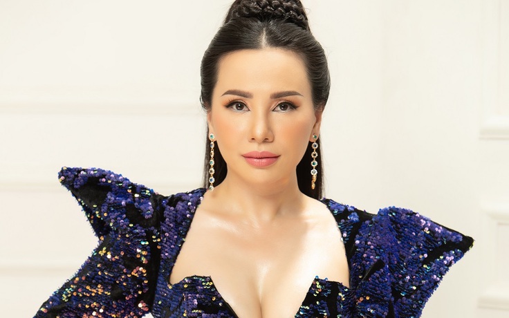 Hoa hậu Châu Ngọc Bích khoe vòng một đầy đặn trong bộ ảnh mới