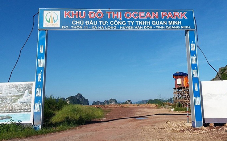 Vụ 'siết nợ' Ocean Park Vân Đồn: Sở Xây dựng yêu cầu dừng ngay giao dịch