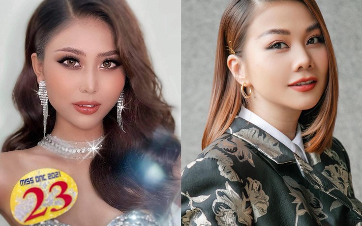 'Bản sao' Thanh Hằng gây chú ý khi dự thi Hoa hậu Hoàn vũ Việt Nam 2021