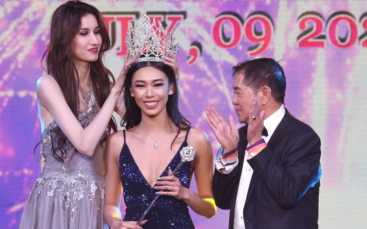 Cô gái cao 1,8m đăng quang 'Hoa hậu Việt Nam Toàn cầu 2022'