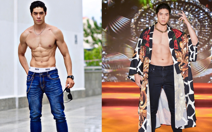 Hình thể 6 múi của nam người mẫu thi 'Mister National Universe'