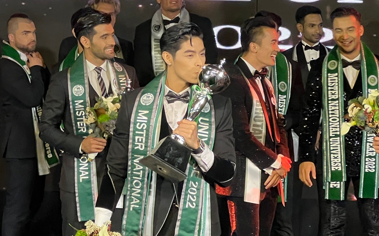 Việt Nam đăng quang 'Mister National Universe 2022'