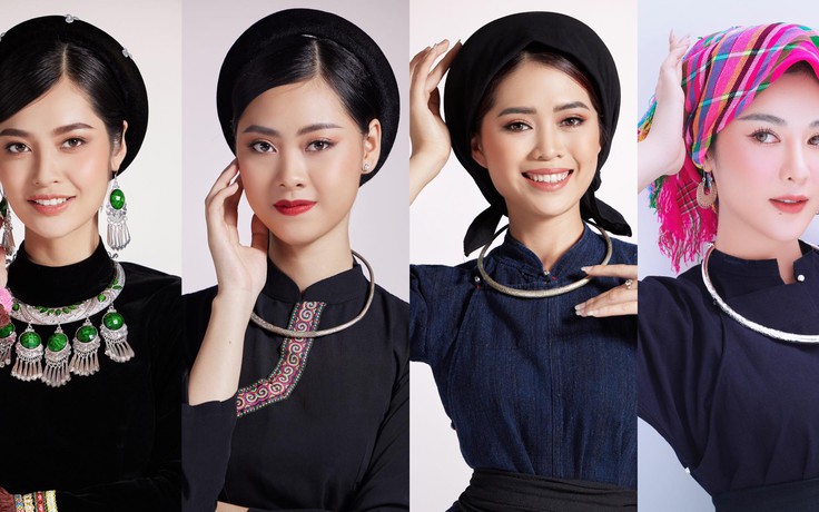 4 cô gái Tày 'gây sốt' tại Hoa hậu các dân tộc Việt Nam