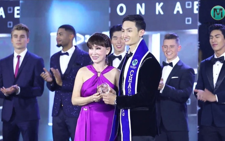 Người mẫu Hoàng Việt An giành danh hiệu Nam vương Sắc đẹp Hữu nghị Quốc tế