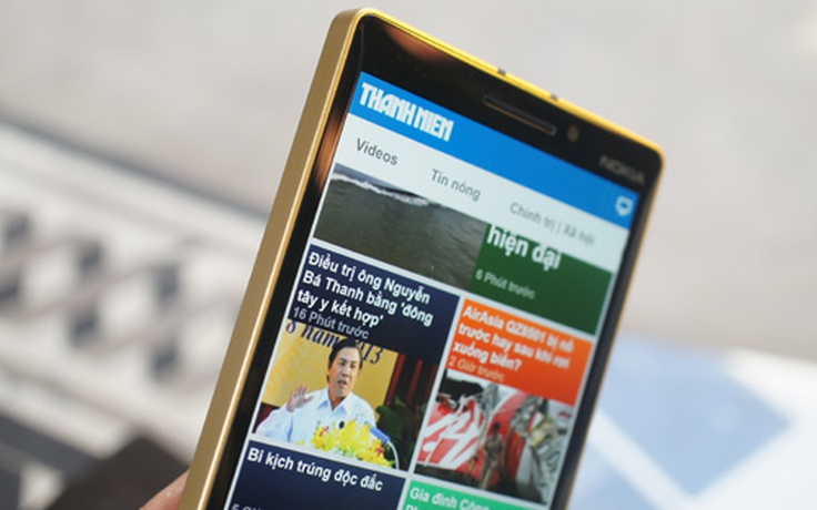 Lumia 930 phiên bản màu vàng xuất hiện tại Việt Nam
