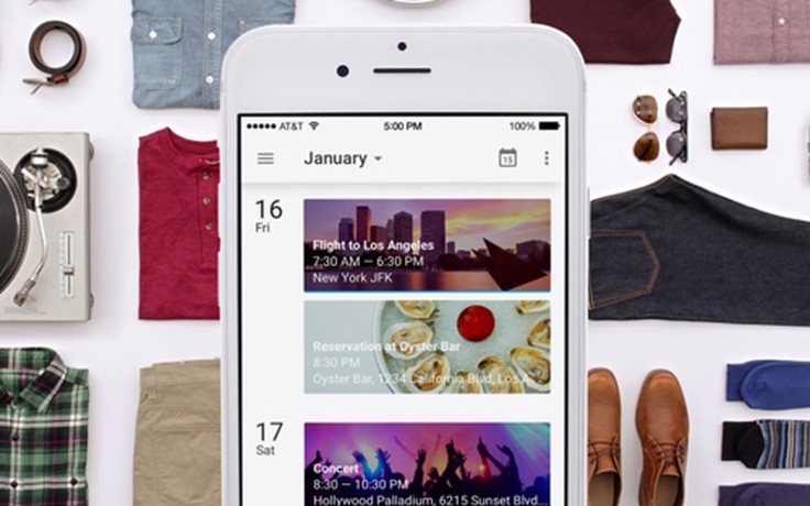 Google Calendar có phiên bản chạy trên iPhone