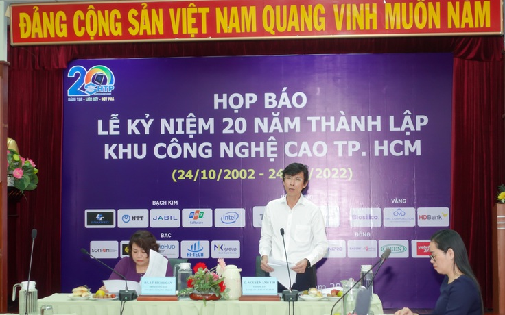 Khu công nghệ cao TP.HCM kỷ niệm 20 năm thành lập