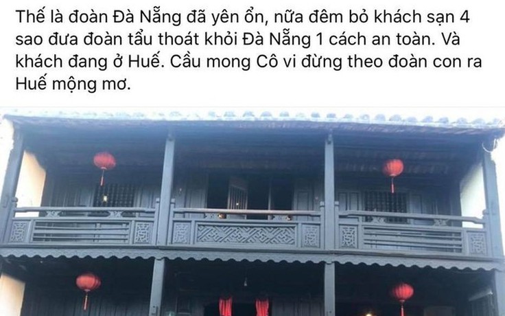 Khoe 'tẩu thoát' khỏi Đà Nẵng giữa dịch Covid-19: Đoàn du khách đi từ Bình Dương