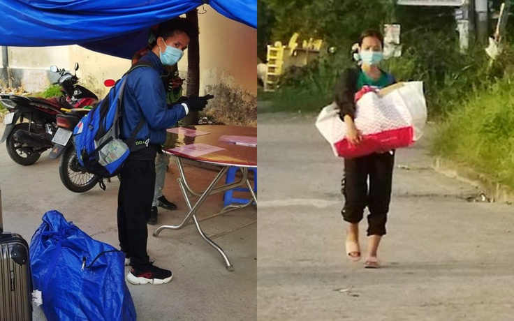 2 thanh niên đi bộ từ TP.HCM về Huế vì dịch Covid-19: Phía sau câu chuyện cảm động