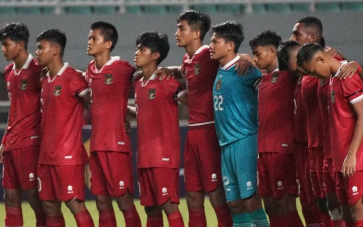 U.17 Indonesia thắng trận với tỷ số không tưởng ở giải châu Á