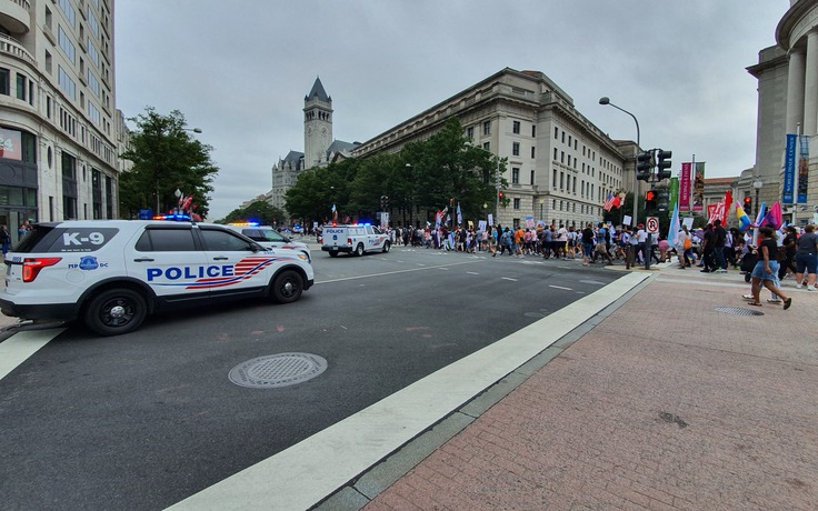 Mục sở thị biểu tình ở thủ đô Washington D.C