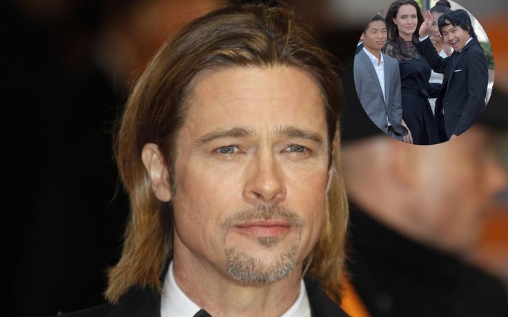 Brad Pitt bí mật theo Angelina Jolie tới Campuchia để gặp con